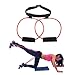 Produktbild Booty Band Gürtel elastisch Training Widerstandsbänder Frauen Glute Lifter Muskeln Workout Fitness Übungsschlaufe, schwarz