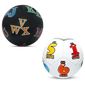 Ramex Kids PVC Home Play Football (Black and White, Size - 3), Other