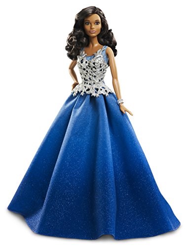 Preisvergleich Produktbild Barbie Mattel DGX99 - 2016 Holiday blauen Kleid