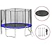 Produktbild SB-370-B-12NS Gartentrampolin 370cm incl. Netz, Leiter, Bodenanker ,Wetterplane 180kg