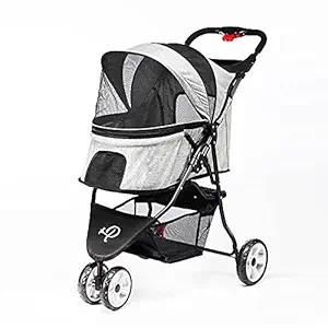 Petique Glacier Pet Stroller (Grey)