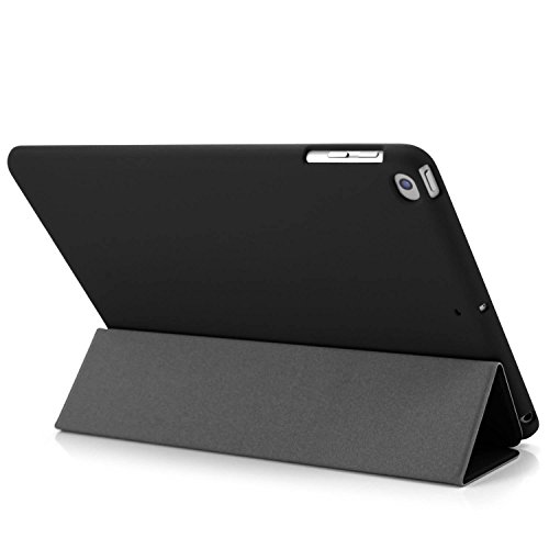 iPad 9.7 Zoll Case Hülle 2017 – KHOMO Schwarzes Gehäuse mit Doppeltem Schutz Ultra Dunn und Super Leicht Smart Cover Schutzhülle Nur für 2017 Version Neue Apple iPad 9.7 2017 – Black - 2