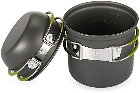 Camping Cookware Set Pans For Camping - Hiking Picnic Tableware Backpacking Pot Pan Camping Cookware Ulitity Lightweight for Outdoor Hiking Picnic Camping - Cookware For Camping