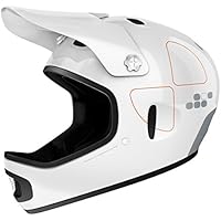 POC Cortex Flow - Casco MTB para hombre, color blanco, talla M-L
