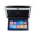 Produktbild CZWXCD Auto klappen Sie unten Monitor, HDMI 1080P HD TFT LCD 22 Zoll Dachmontage-Monitor Ultra dünner obenliegender Video-Player für Auto SD MP3 MP5 LED mit FM-Transmitter USB ab,Black
