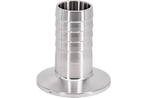 FALKIN 6 8 10 12 14 16 19 25 32 38 45 51 mm Slang Barb X 0,5" 1" 1,5" 2" Tri Clamp SUS 304 Rostfritt stål Sanitetsarmatur Hom