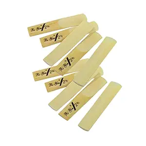 Generic 10pcs Saxophone Reeds Strength 2.5 Reeds