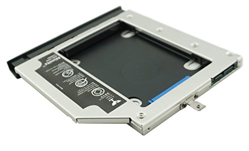 Nimitz 2 nd HDD SSD-Festplatte Caddy für Lenovo ThinkPad ThinkPad e570 C E570 E575 mit Frontplatte,/Halterung - 4