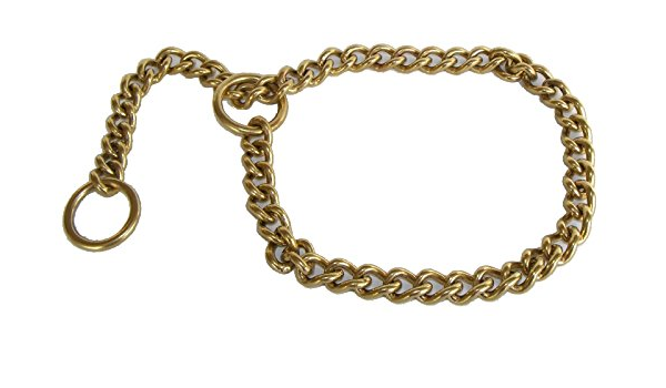 brass choke chain