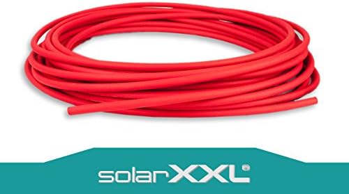4 mm² PV Solar Cable – Copper Cable for Solar Panels Cable in Red – by the metre – Solarxxl