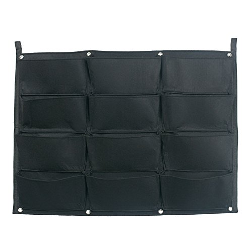 Vertikal aufhängbare Garten-Pflanzwand, zum Aufhängen an der Wand, Pflanzgefäß für Kräuter, Erdbeeren, Blumen