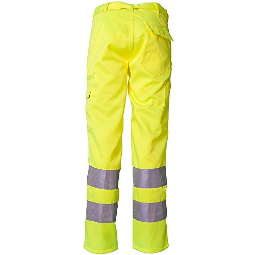 Planam Bundhose Warnschutz, Größe 27, 1 Stück, gelb, 2012027 - 4