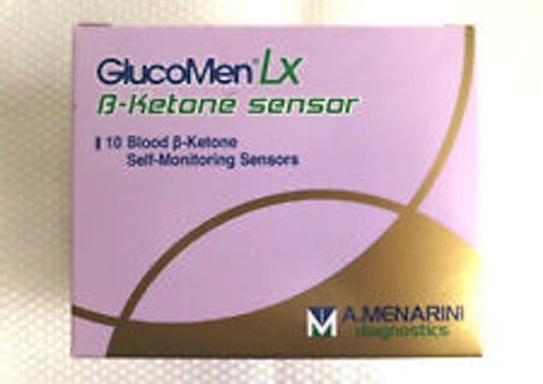 Glucomen LX B-Ketone self Monitoring Sensors 1x10 by Glucomen