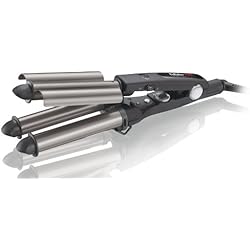 BaByliss PRO BAB2269TTE Fer a Boucler et Onduler Titanium Tourmaline Pulse Triple Barrel