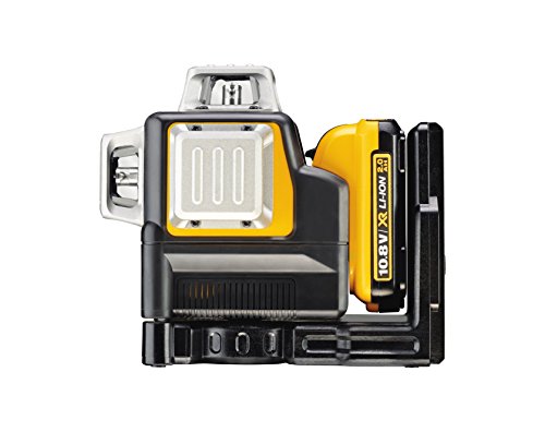 DeWALT Multilinienlaser 3x 360 Grad, grün, 10,8 V / 2 Ah im Set und Koffer, DCE089D1G-QW - 2