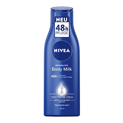 Nivea Reichhaltige Body Milk, Body Lotion, 6er Pack (6 x 250 ml)
