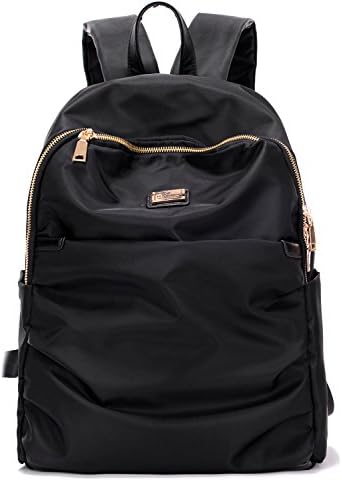 Luckysmile Waterproof Nylon Backpack Casual College School Bags for Women &amp; Girl