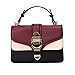 Produktbild Small-shop handbags Damen-Handtasche aus PU-Leder in verschiedenen Farben, tragbare Schultertasche für Frauen, Umhängetasche, Umhängetasche, Damen Sac, Rotweinrot