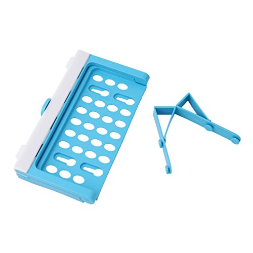 Albeey Müllsackhalter Küchenschrank Küchenabfallsackhalter Kunststoff Lagerung Gestell - 5