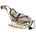Produktbild Kinderschlitten Babyschlitten Piccolino Fox Gold -Beige Set Gesteppte Winter-Kollektion