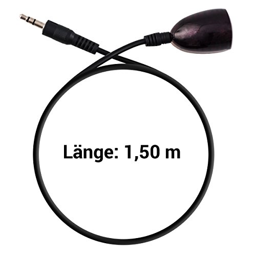 kwmobile Infrarotempfänger mit 3.5mm Stecker für verschiedene Geräte - 2