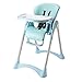 Produktbild GZ Baby Esszimmerstuhl Tragbare Kinder Esstisch Stühle Multifunktionale Baby Essen Stuhl Klappsitz Kinder Klappstuhl,Blau,1