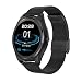 Produktbild OJBDK Fitness-Tracker Wasserproof Smart Watch für Männer Frauen Outdoor Smart Sports Watch mit Monitor Herzfrequenz-Blutdruck Blut-Sauerstoff für Android und iOS,Black