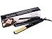 ACEVIVI Digital Anti Static Ceramic Hair Straightener, 1-Inch, Professional Flat Iron With Tourmaline Ceramic Plates Straightener, Black