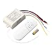Produktbild sdfghzsedfgsdfg 220V 3-Wege-EIN/AUS-Digital RF-Fernsteuerungsschalter Wireless für Licht-Lampe Entstörungs White Switch Weiß