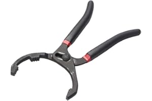 Gobesty Alicates para filtros de Aceite Llave para filtros de Aceite, Alicate de Llave de Filtro de Aceite Ajustable, Alicates para Quitar el Filtro de Aceite, filtros de Aceite de Ø 45 mm a Ø 145 mm