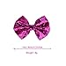 15pcs 8 CM Boutique Bling Sparkly Sequins Hair Bows Nylon Mesh Ribbon Headbands for Party Girls Kids Children Alligator Hair Clips