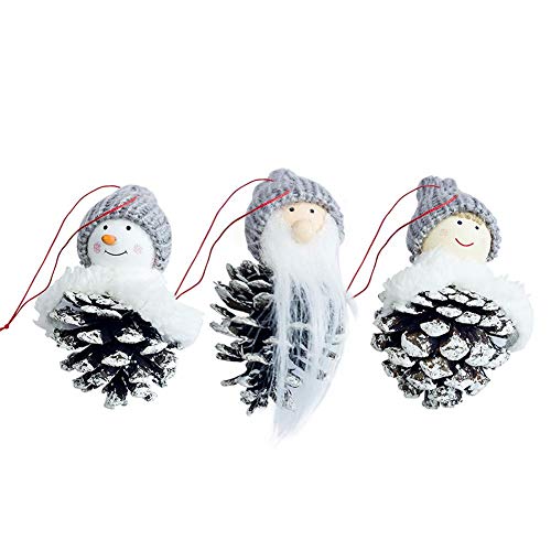 Preisvergleich Produktbild 3 PCS / Set Weihnachtsdekor-Weihnachtsbaum-Anhänger für Hauptfestivals