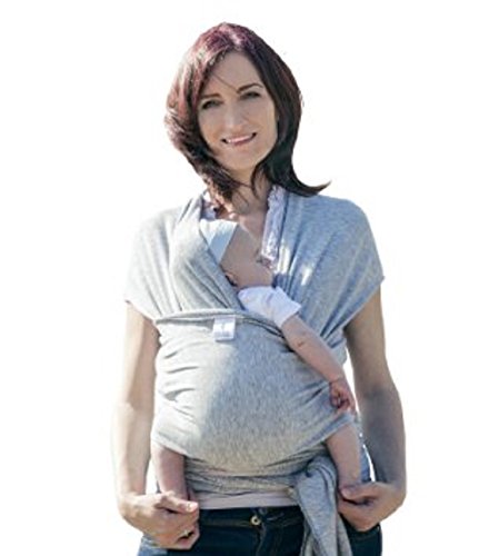 JELLYBABABABY - Baby Sling Carrier Wrap - Premium Cotton Spandex - Quality Material Soft Lightweight - Birth to Toddler - Best Gift - Hands Free Baby Love
