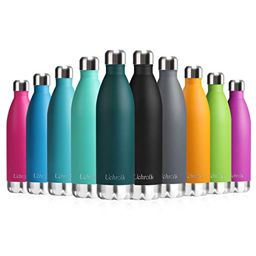 Uchrolls Insulated Stainless Steel Double Walled Vacuum Water Bottle 500ml,for Outdoor Sports Campin Uchrolls Insulated Stainless Steel Double Walled Vacuum Water Bottle 500ml,for Outdoor Sports Campin