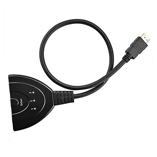 ABCTen 3 Buchse HDMI 1080p Verteiler Kabel Automatische / Manuelle Umschaltung Für HDTV - 4