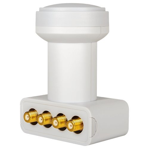 Price comparison product image MegaSat 0401074 HD-Profi Quad LNB White