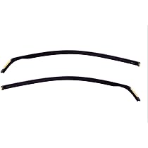 Deflettori Aria HEKO Per Volvo V40 2012-2019 | Nero Fum&eacute; | Antipioggia