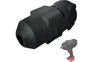 KOOLEVER High Torque Impact Wrench Boot for Milwaukee M18 1/2" Fuel Impact Wrench 2767-20/2863-20, Durable Protective Rubber Cover, Shockproof Silicone Tool Guard for Enhanced Tool Longevity.