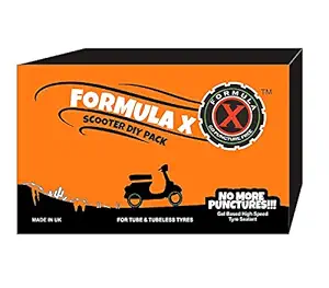 Formula X Gel Based high Speed Scooter Tyres Puncture sealant Suitable for Activa and Jupiter