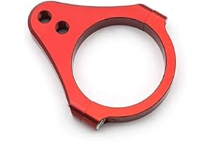 FXCNC Amortisseur de direction universel en aluminium de 40 mm de diamètre, support de fixation pour moto et vélo