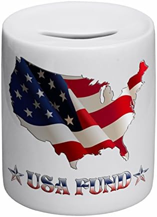 USA Fund Novelty Ceramic Money Box