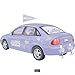Produktbild 1 AUTO DEKO SET 15 tlg. JUST MARRIED HOCHZEIT MAGNETSCHILD FAHNE u.v.m WEDDING