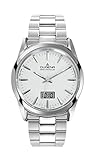 Dugena Herren-Armbanduhr Funk Analog - Digital Quarz Edelstahl 4460473