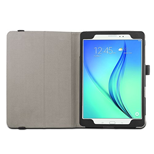 Infiland Samsung Galaxy Tab A 9.7 Hülle Case -Slim Fit Folio PU-lederne dünne Kunstleder Schutzhülle Cover Tasche für Samsung Galaxy Tab A 9.7 T550N/ T555N 24,6 cm (9,7 Zoll) WiFi/LTE Tablet-PC (mit Auto Schlaf / Wach Funktion)(Sterne) - 4