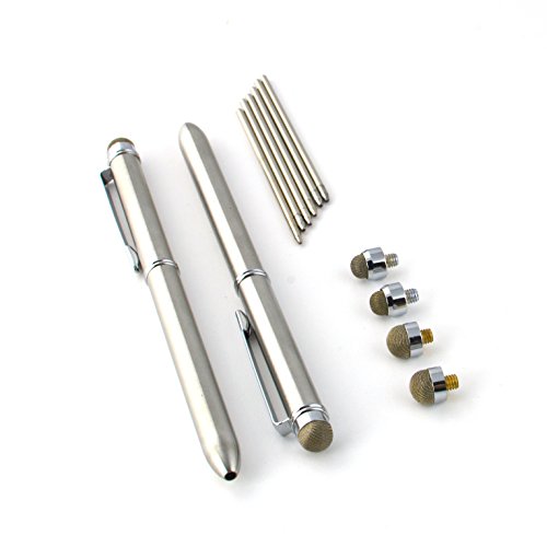 Executive Kugelschreiber und Mikrofaser TouchStift Stylus Geschenkbox von Dockem; 2 Stifte (Artikel DCKMST14-GBX) - 4