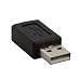 Produktbild Manhattan USB/Mini USB MF USB auf Mini USB B Black Cable Interface/Gender Adapter – Cable Interface/Gender Adapter (USB A, Mini USB B, Black)
