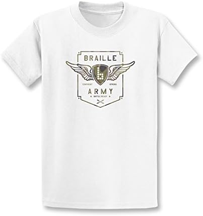 Braille Army T-Shirt - White