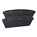 Price comparison product image Rupse Pair of 2Pcs Car Seat Storage Box Gap Filler and Organizer Between Master Seats And Passenger Seat (Black)