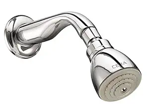 Cera F7020101 Stainless Steel Over Head Shower 60mm (2.5'') with Revolving Joint and Arm (Suitable for Dew Range)