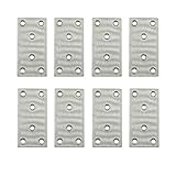 eckverbinder metall rund Hergestellt aus Edelstahl von guter Qualität, hart und langlebig, kann Rost und Erosion verhindern und somit für eine lange Zeit halten.